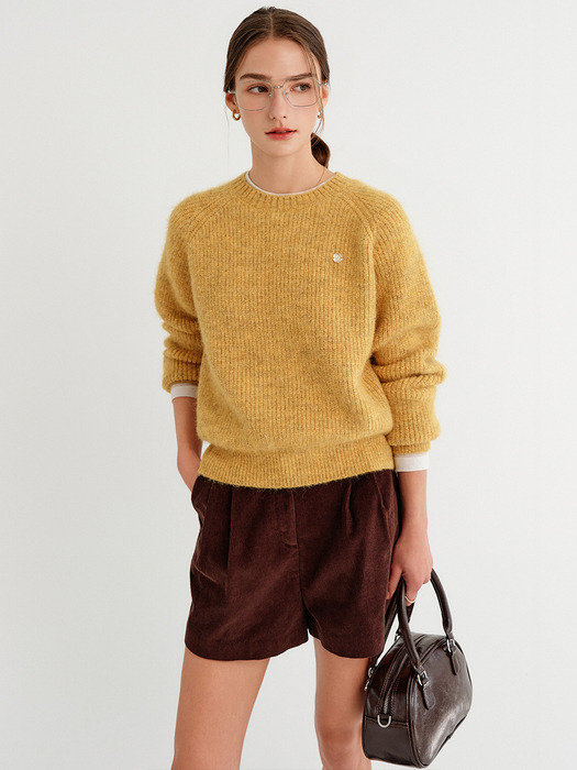 벨라 울 라운드 니트 / BELLA WOOL ROUND KNIT_4colors