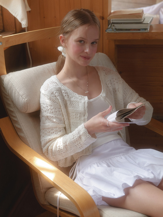 Darjeeling cardigan (ivory)