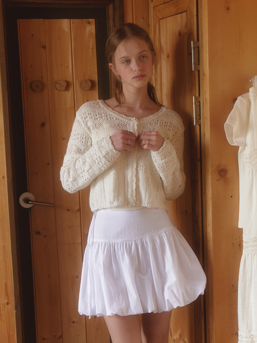 Darjeeling cardigan (ivory)