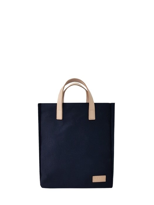 LUCY CANVAS CROSS TOTE NAVY