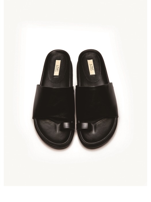 2 way Flat Sandal - black