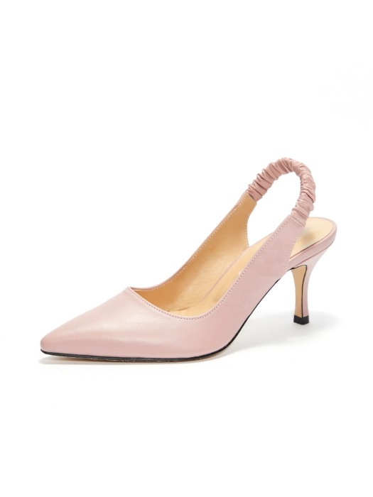 Shirring Slingback_Pink