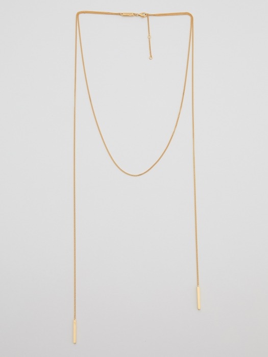 Chain Drop Necklace_Gold
