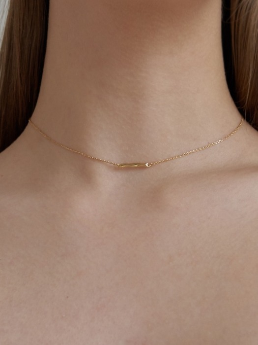 Wave Choker Necklace