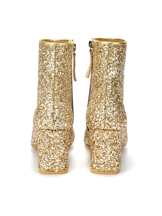The Glitter boots_Glitter Gold