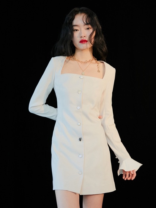 Charming dress [White]