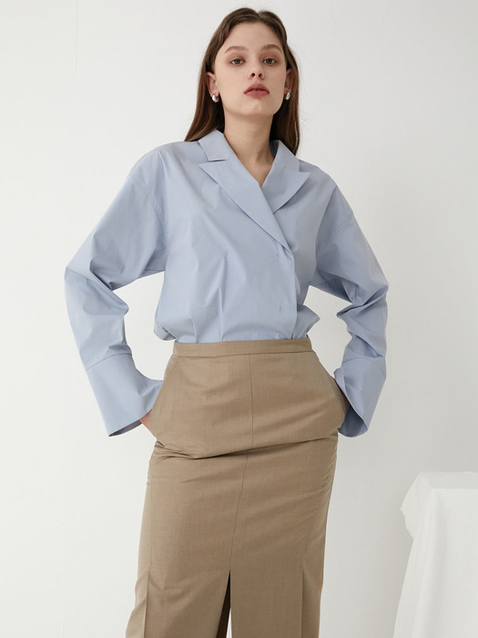 Shirts collar double blouse SW0SB016-21