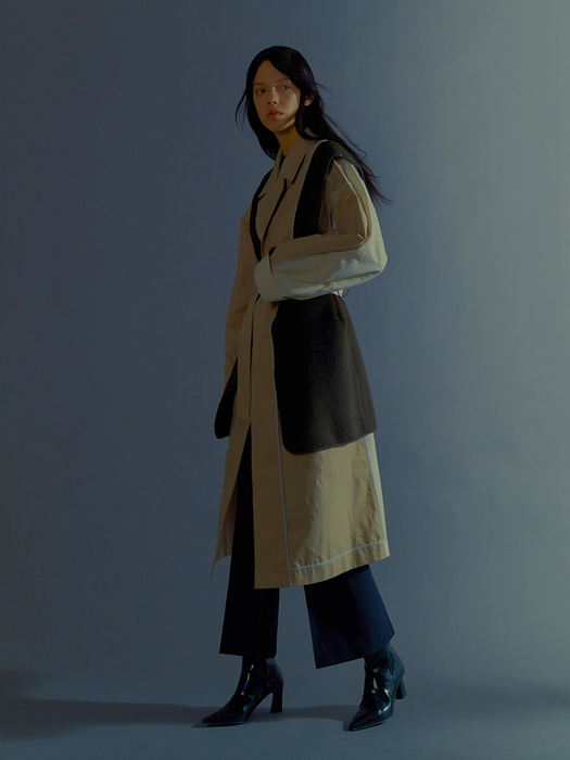 RIVERSIBLE TRENCH COAT (3 COLOR)
