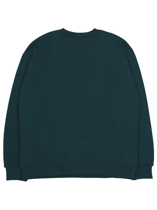 Block Sweatshirts_Blue Green
