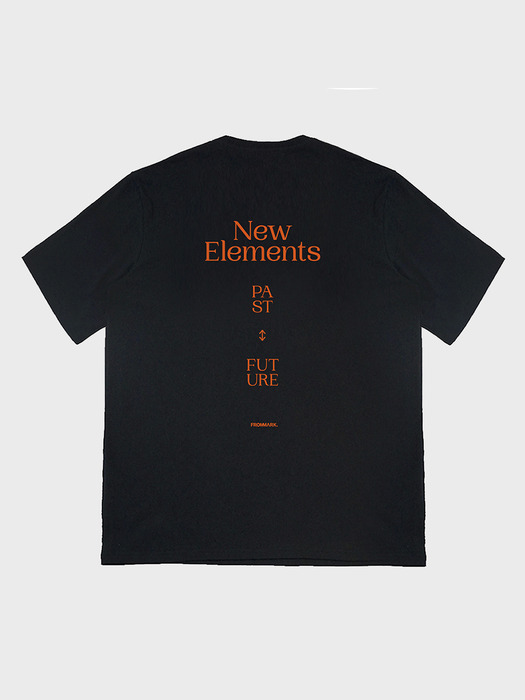 SLOGAN GRAPHIC TEE - BLACK