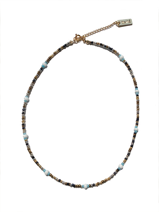 Shape of Blue Necklace