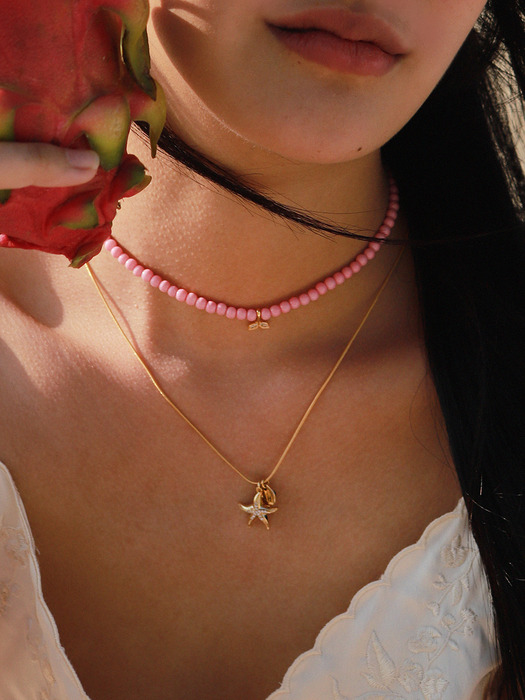 Starfish necklace (2color)