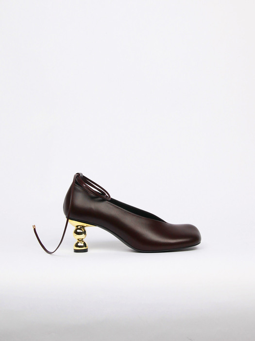 Odelie Pumps Leather Burgundy