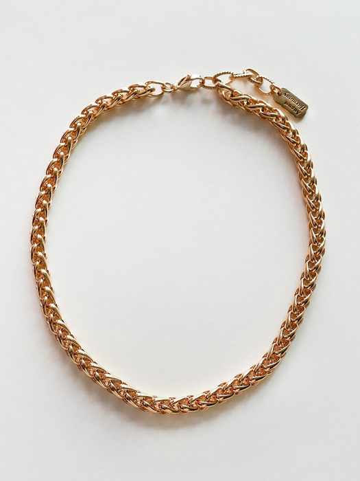 Glam Rope chain Necklace Gold