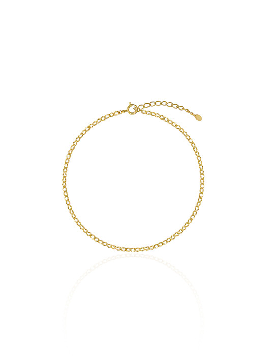 [silver925]daily simple chain bracelet