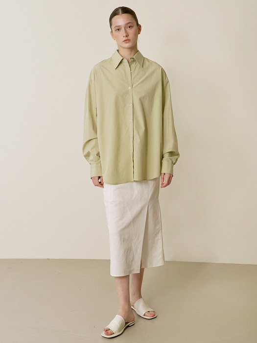 Oversize shirt - Mint