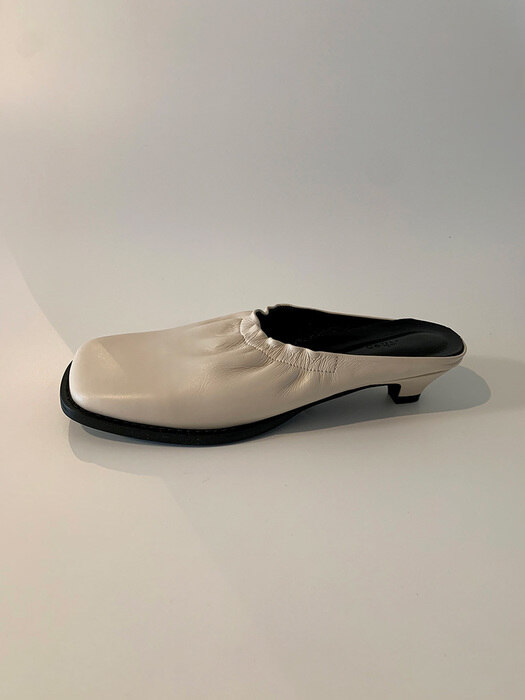 Daisy mule(3cm) / ivory