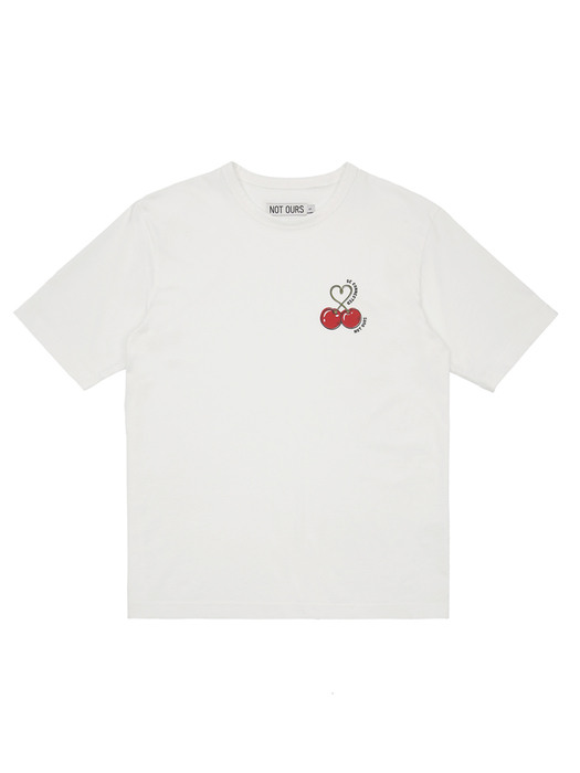 Be Connected Cherry Organic cotton T-shirt