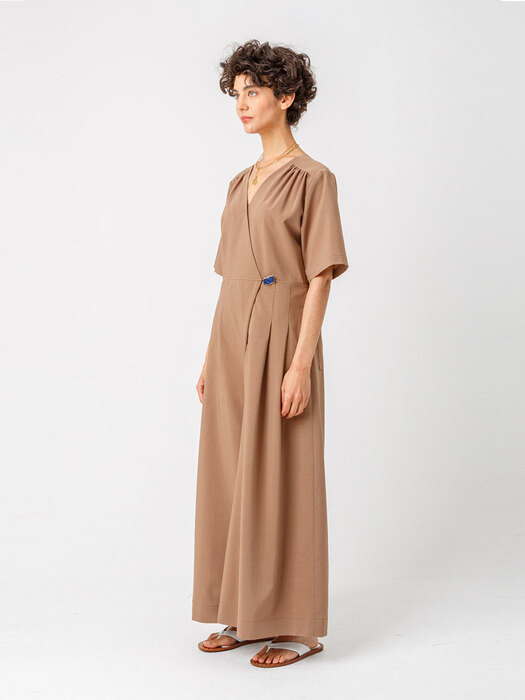 Wrap overall_BROWN