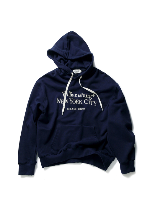 Classic Logo Heavy Hoodie_Navy