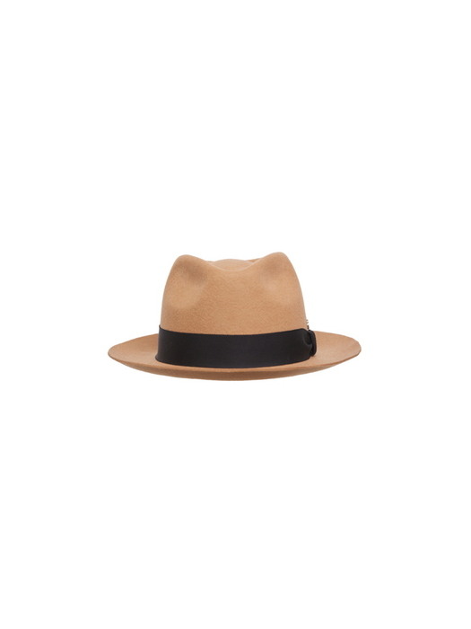 Trilby fedora ? Milky camel