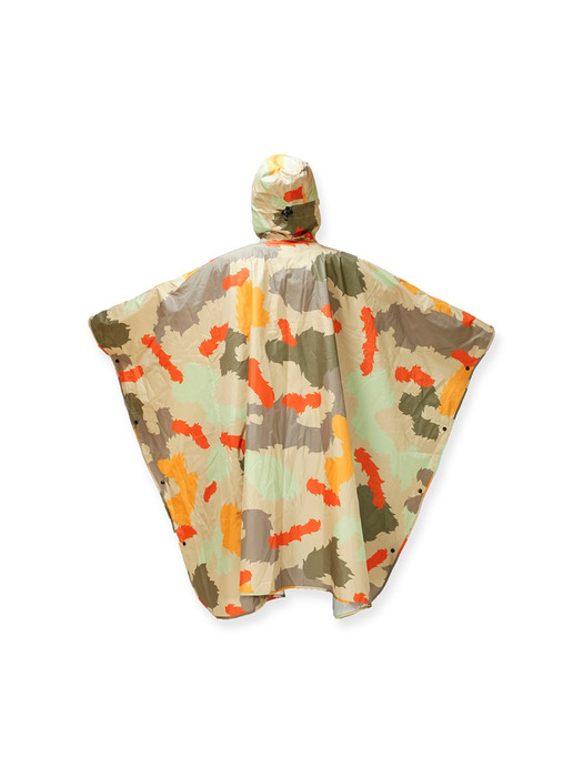 RAIN COAT / MUSTARD CAMO