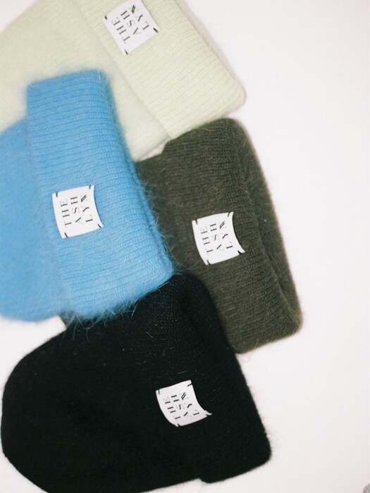 MONA LOGO ANGORA BEANIE (4 COLORS)