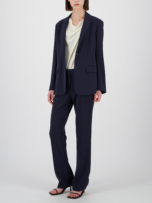 [Drama Signature] Two-button Blazer + Bootcut Trousers SET_3color