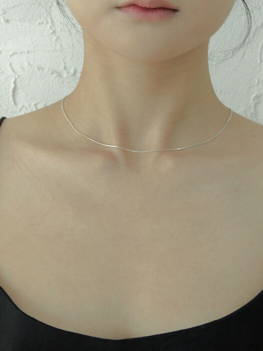basic snake chain necklace