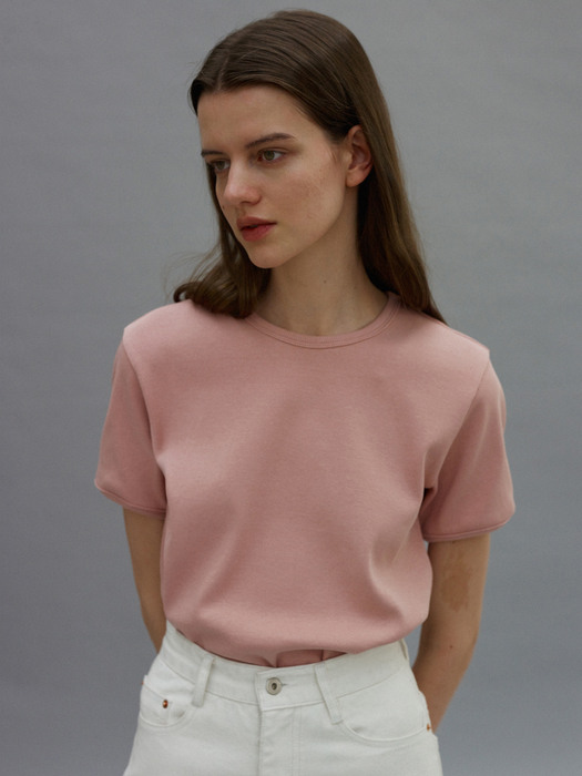 Ollie crop t-shirt (Rose)