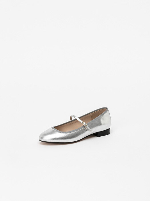 Doudou Maryjanes in Champagne Silver