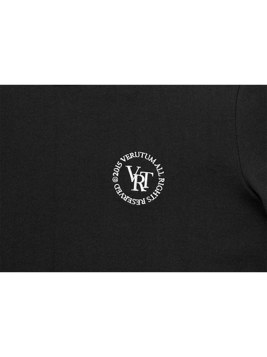 VRT Circle Logo Long Sleve T-Shirts_Black_TS151W
