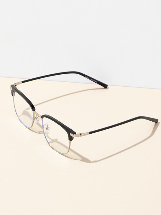 RECLOW B202 BLACK SILVER GLASS 안경