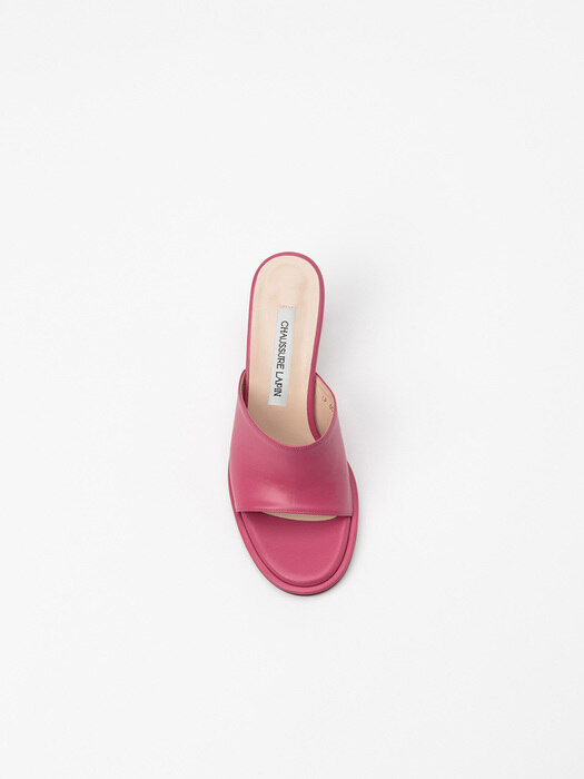 Lamarel Mule Sandals in Rosee Pink