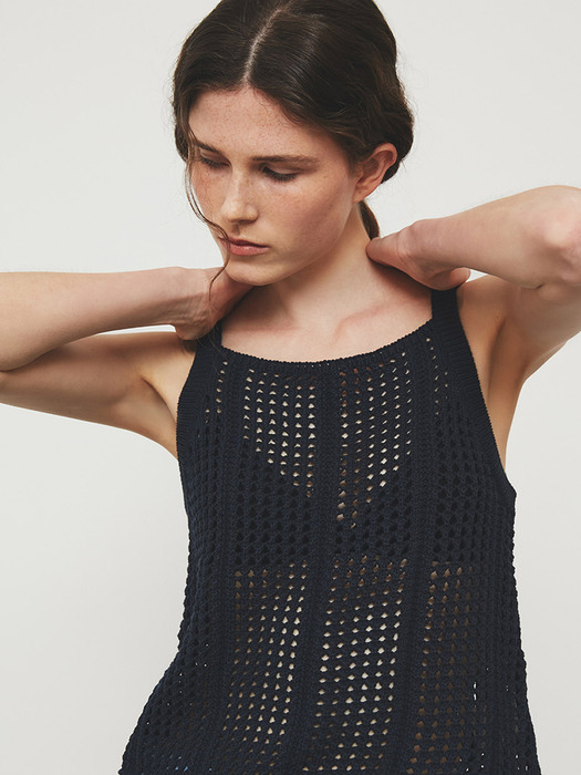 ROAD KNIT SLEEVELESS