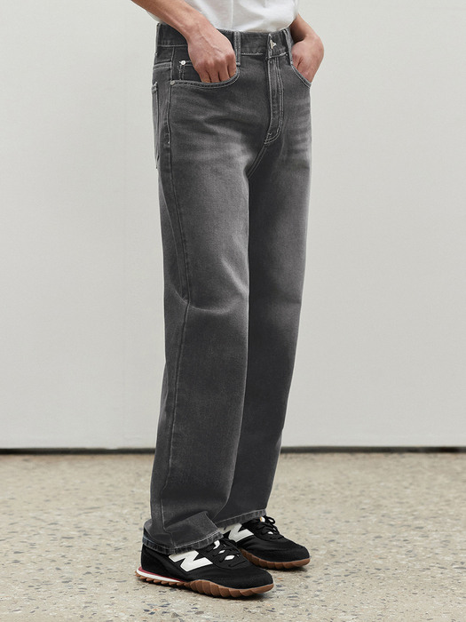 Dawn Semi Wide Jeans DCPT002LaserBlack