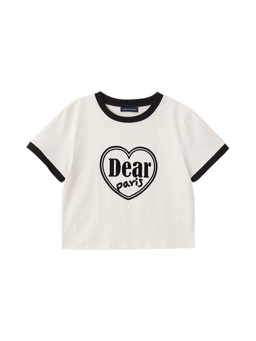 [단독]Heart Crop T_ 5 Colors