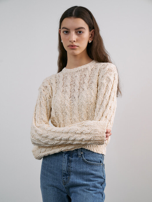Crop Cotton Knit