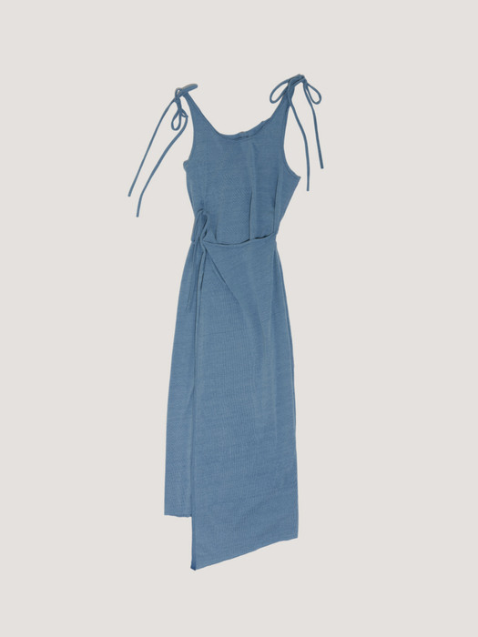 Indigo Dyeing Jersey Dress [2 COLORS]