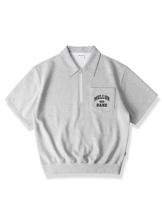 1984 1/2 Collar Half Zip-Up mtm_Melange