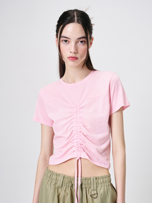 Heart String T-Shirt, Pink