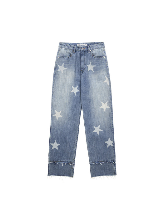 STARLIGHT WASHED DENIM PANTS IN SKY