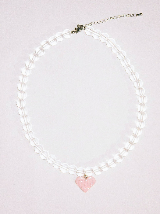 Heart Necklace_Clear