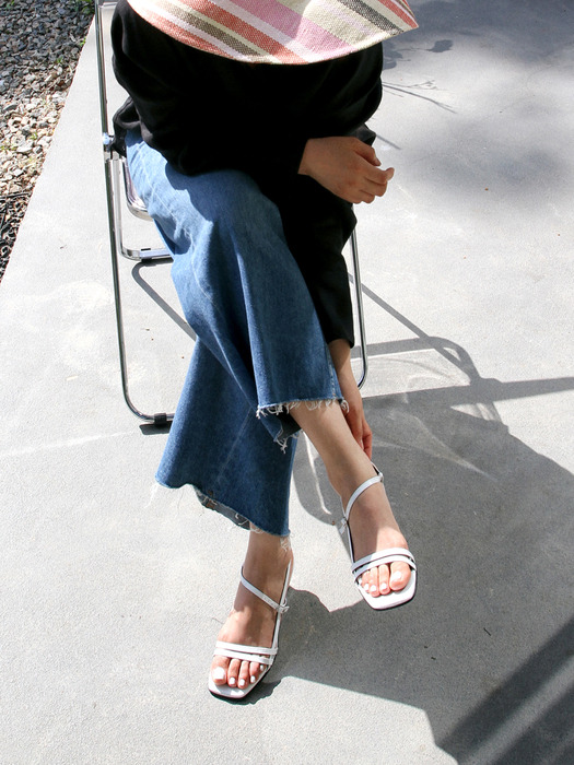 Lina double strap sandals_CB0109(3colors)