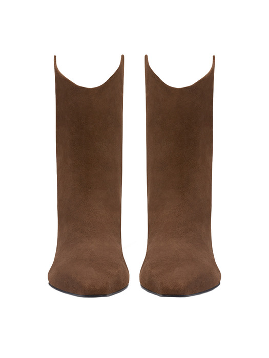 Western Straight Boots / Brown