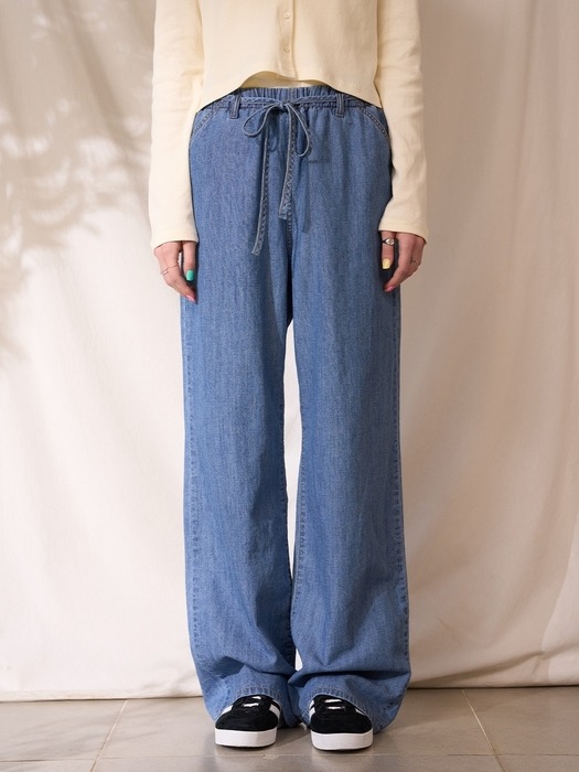 WIDE EASY DENIM