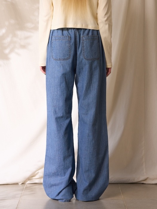 WIDE EASY DENIM