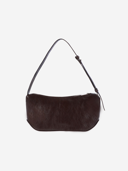 groove middle bag - crinkle choco brown