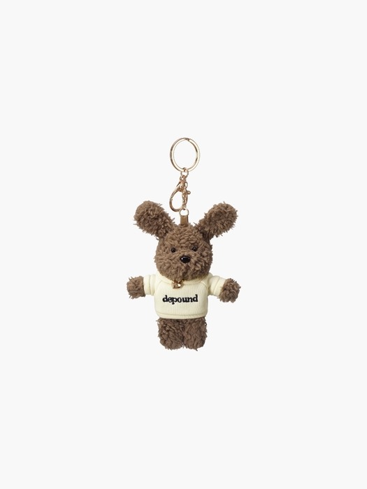 danny keyring - brown