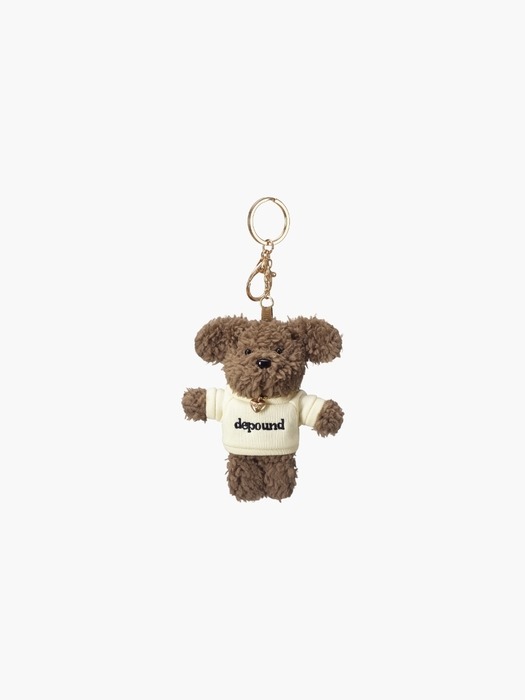 danny keyring - brown